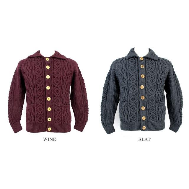 INVERALLAN（インバーアラン） 3A ハンドニット カーディガン〔SK