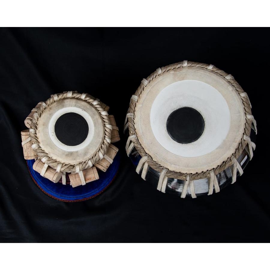 送料無料 タブラ CD フルセット スティール DVD 教則 インド 打楽器