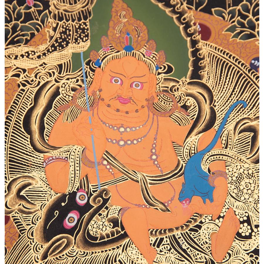 送料無料 タンカ マンダラ 曼荼羅 手描きのタンカ 〔一点物〕タンカ