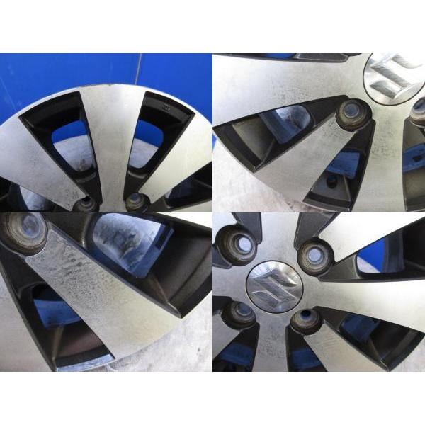 4本 スズキ純正 14インチ4.5J +50 4H 4穴 PCD 100 アルミホイール 純正