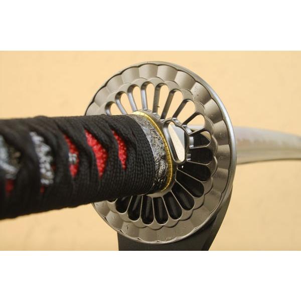 模造刀 戦国武将 前田慶次郎利益拵え 大輪鍔 三本杉 クリーニング