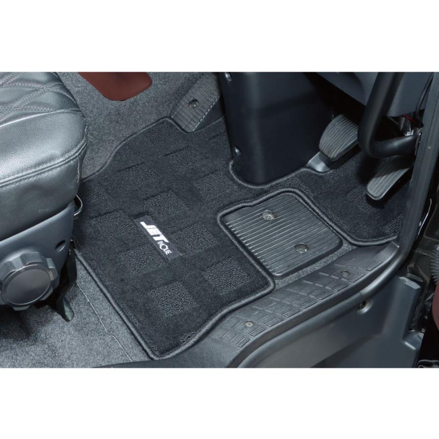 ジェットイノウエ 運転席 足マット カラー選択 フロアマット ファイブ