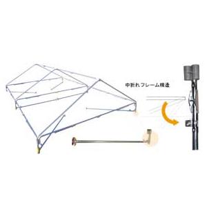 ogawa 小川キャンパル 集会用テントOT-21式H型 中折れ H1号 : 買援隊