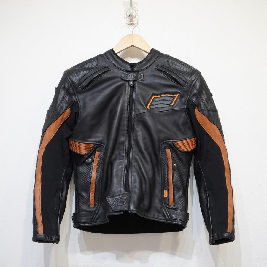 HYOD PRODUCTS (M) レザー ジャケット ライナー付き バイカー バイク