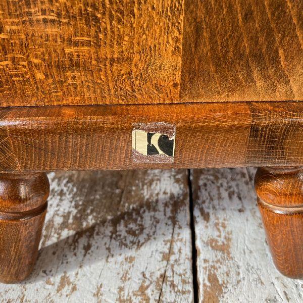 飛騨産業 ヴィンテージ キツツキマーク 無垢材 ウッド マガジンラック