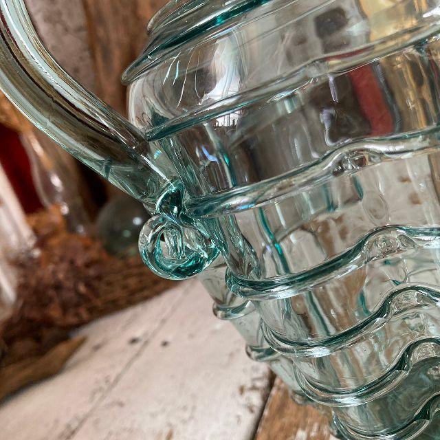 VINTAGE ≫ヴィンテージ*吹きガラス デカンタ*デキャンタージュ