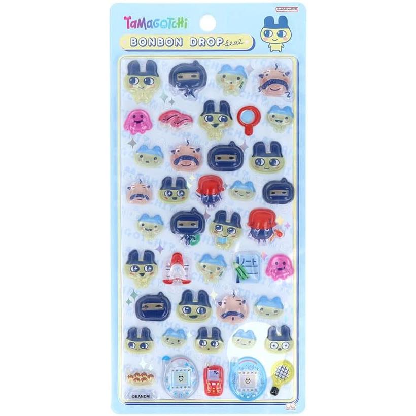 4種セット たまごっち ボンボンドロップシール めめっち まめっち くち