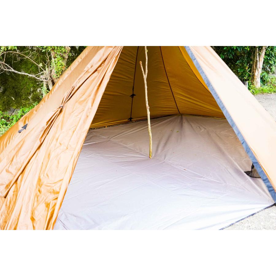 グランドシート ティピーテント レッドクリフ専用 シンデレラフィット
