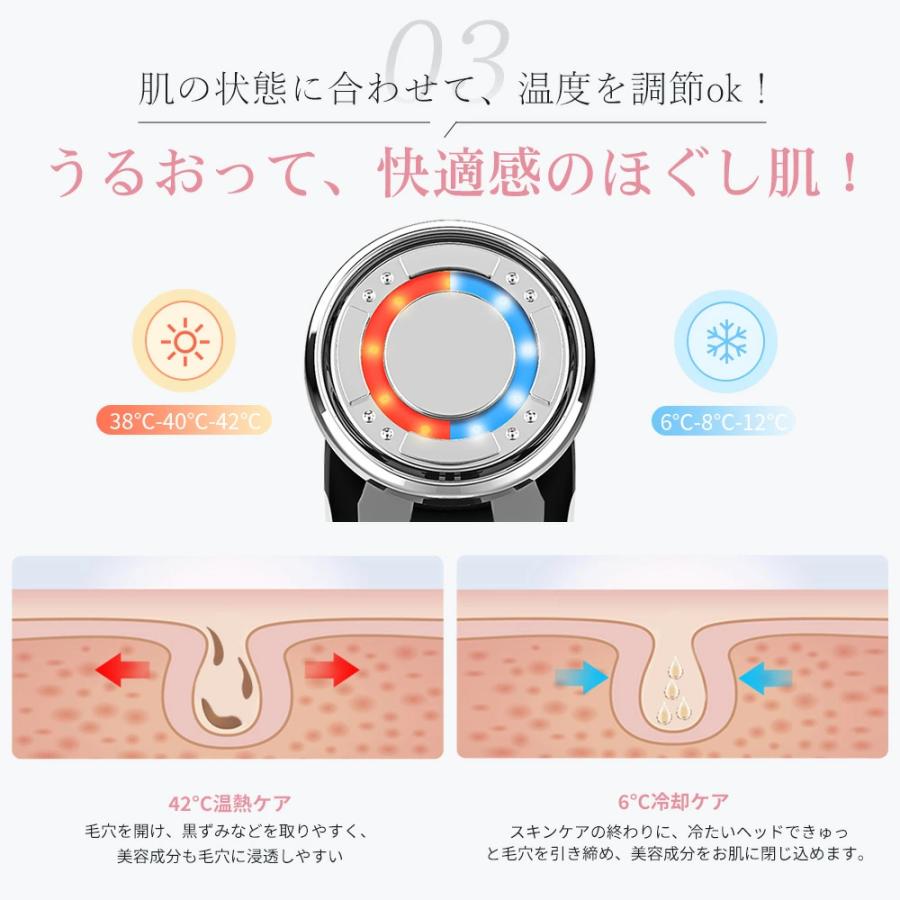 ANLAN（アンラン） 温冷美顔器 anlan 1台8役 ems 毛穴 イオン導入 充電