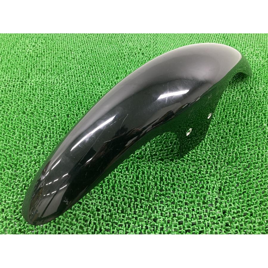FRP製 フロントフェンダー 黒 社外 中古 バイク 部品 19インチ用 CB XJ
