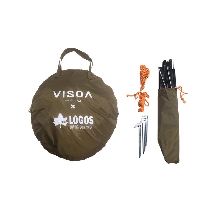 VISOA U-V1 VISOA×LOGOS カージョイント タープ リアゲート取付用