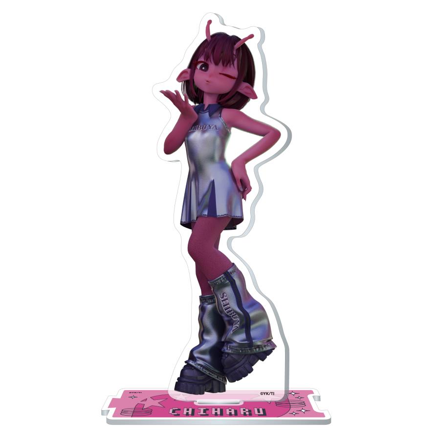 銀河特急ミルキー☆サブウェイ』】アクリルスタンドフィギュア（全2種