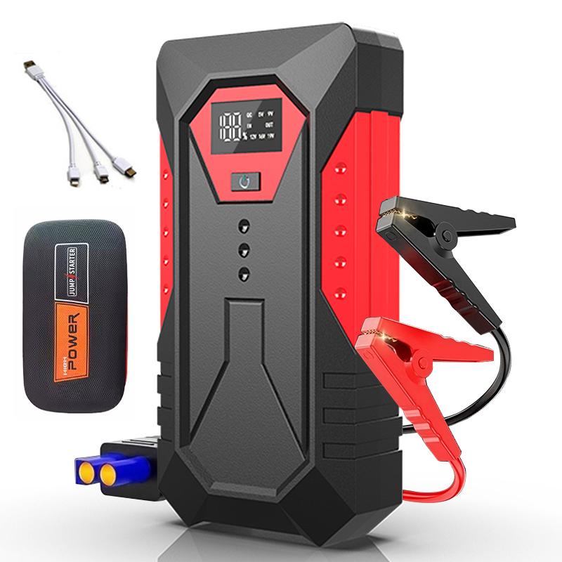 ジャンプスターター 12V車用エンジンスターター ブースターケーブル