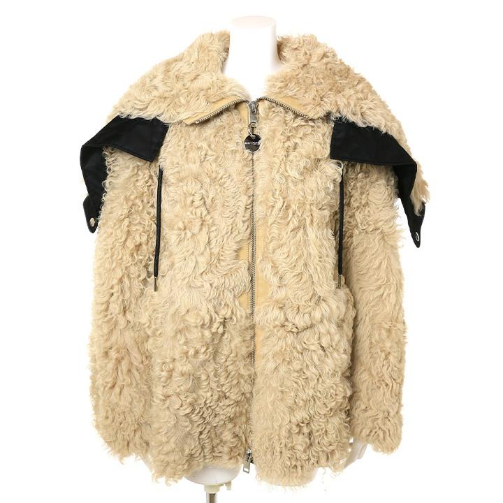 DIESEL（ディーゼル） ファーコート レディース 羊毛皮 ラムスキン