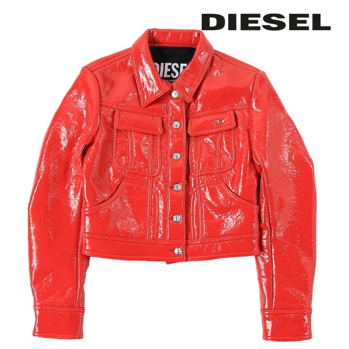 DIESEL（ディーゼル） ブルゾンジャケット レディース 光沢
