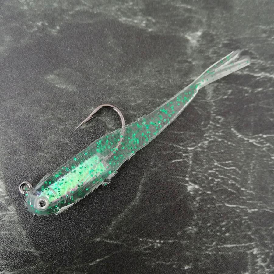 ワーム 釣り スイムベイト バス シーバス 小魚 ルアー シンカー フック