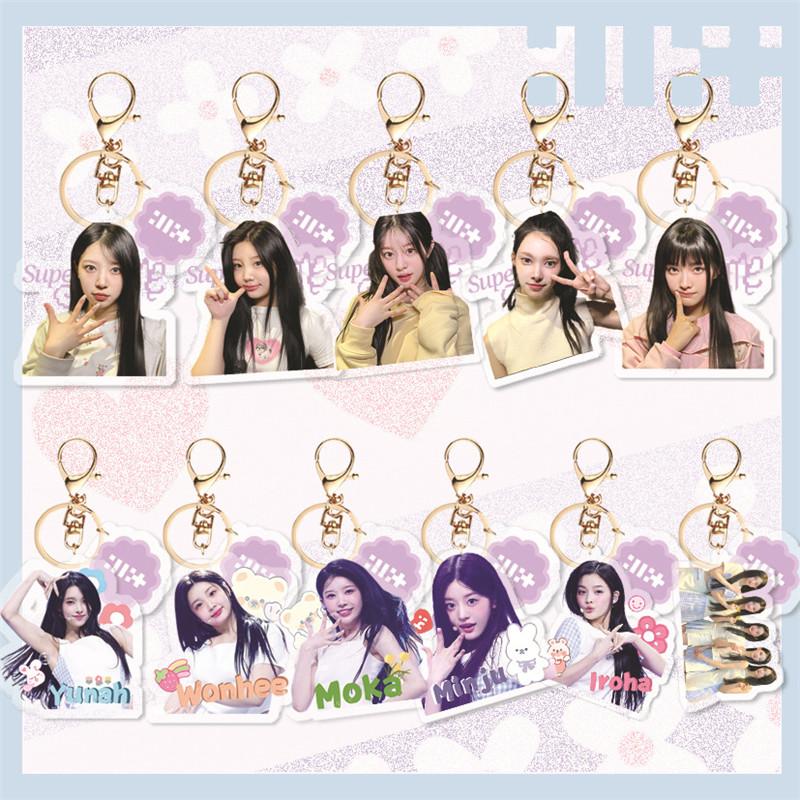 2番目半額 ILLITグッズ キーリング プラスチック アイリット