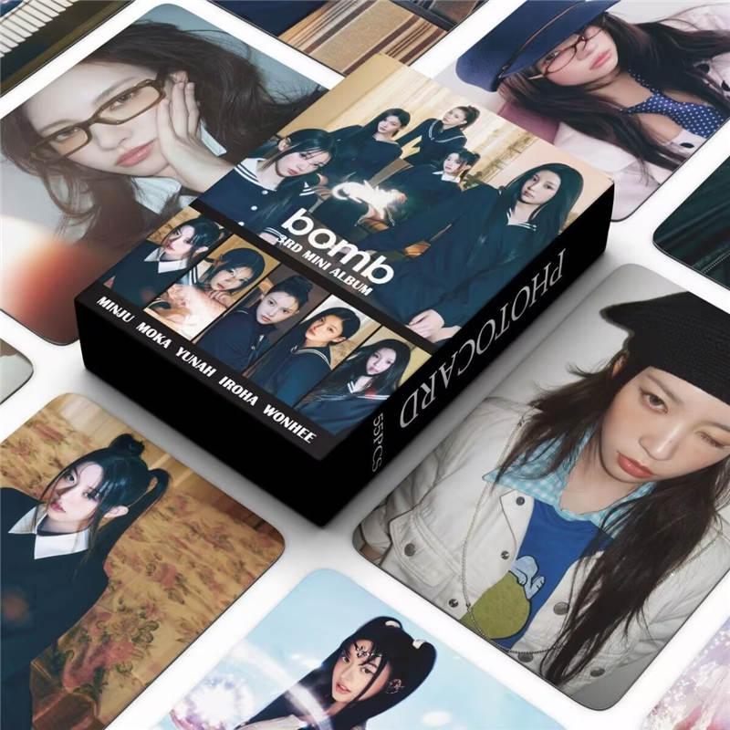 ILLITグッズ フォトカード 55枚 セット トレカ アイリット 写真 全員 K