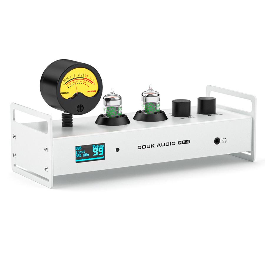 Douk Audio P1 PLUS 2CH Bluetooth JAN565 真空管プリアンプ Hi-Fi