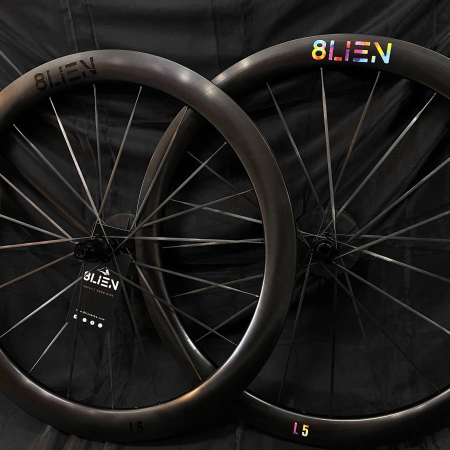 8LIEN L5 Disc Carbon 前後ホイールセット エイリアン カーボン