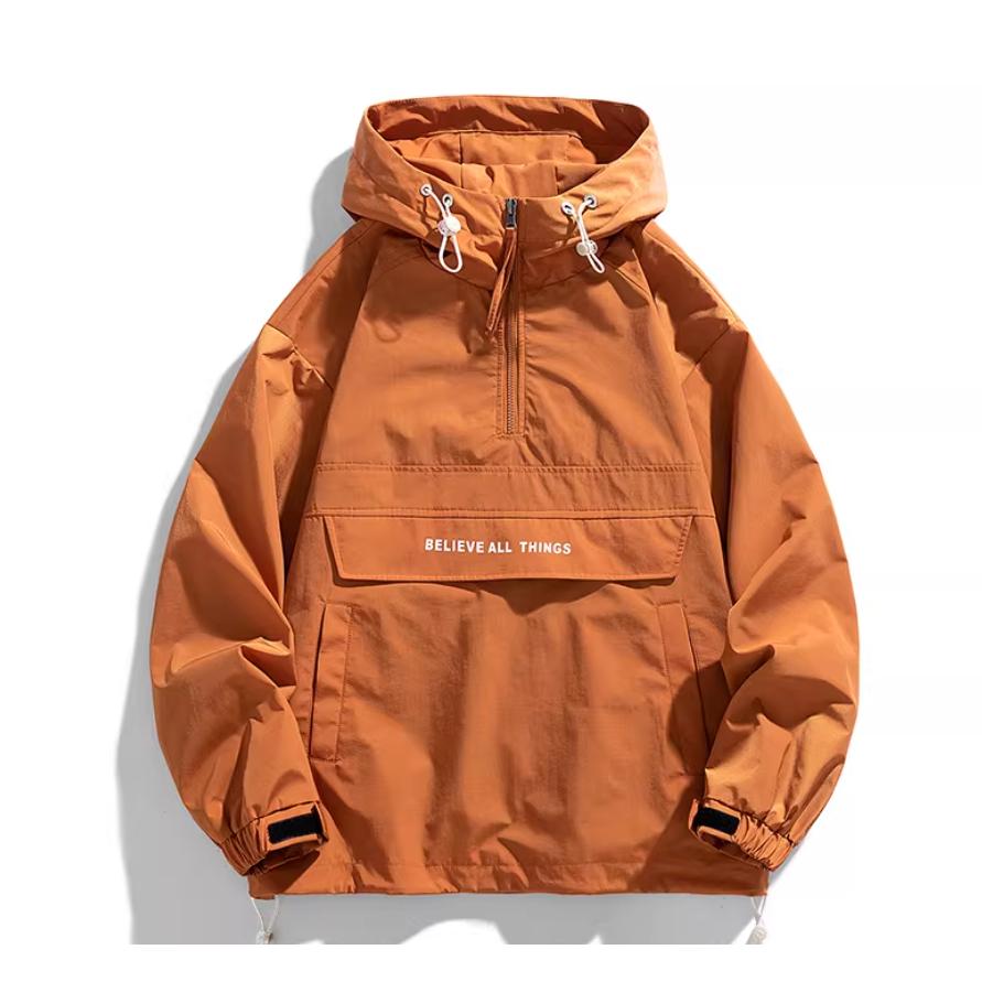 爆買 マウンテンパーカー メンズ プルオーバー ジャケット ハーフ