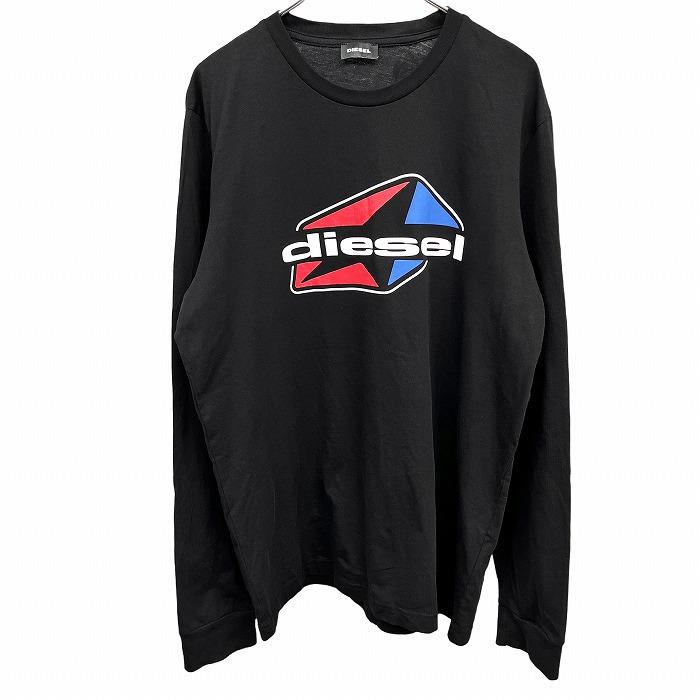 DIESEL（ディーゼル） DIESEL Tシャツ ロゴプリント 英字 文字 丸首