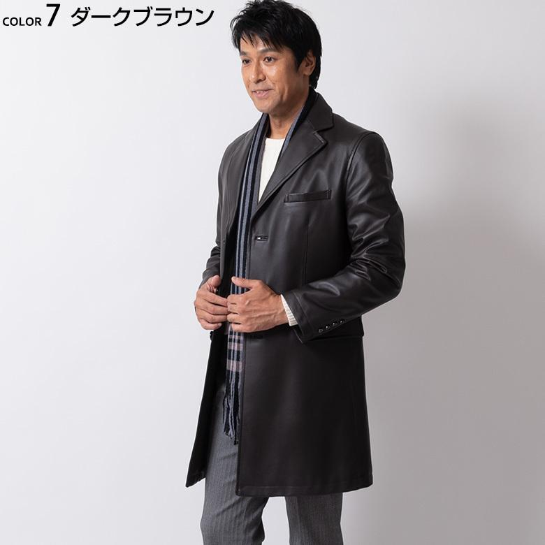 UNITED GOLD（ユナイテッドゴールド） レザーコート メンズ ラムレザー