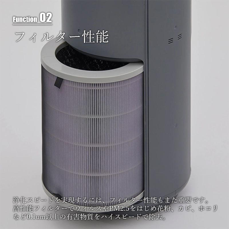 LEAF 〔在庫限り〕cado カドー Air Purifier 250 空気清浄機「リーフ