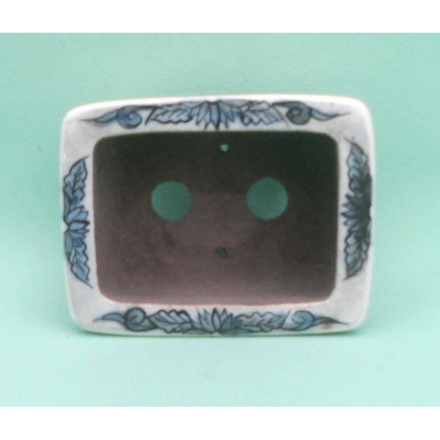 植木鉢 陶翠窯 エン付長角3号盆栽鉢 : ヤマコー畑岡幸助商店ヤフー店