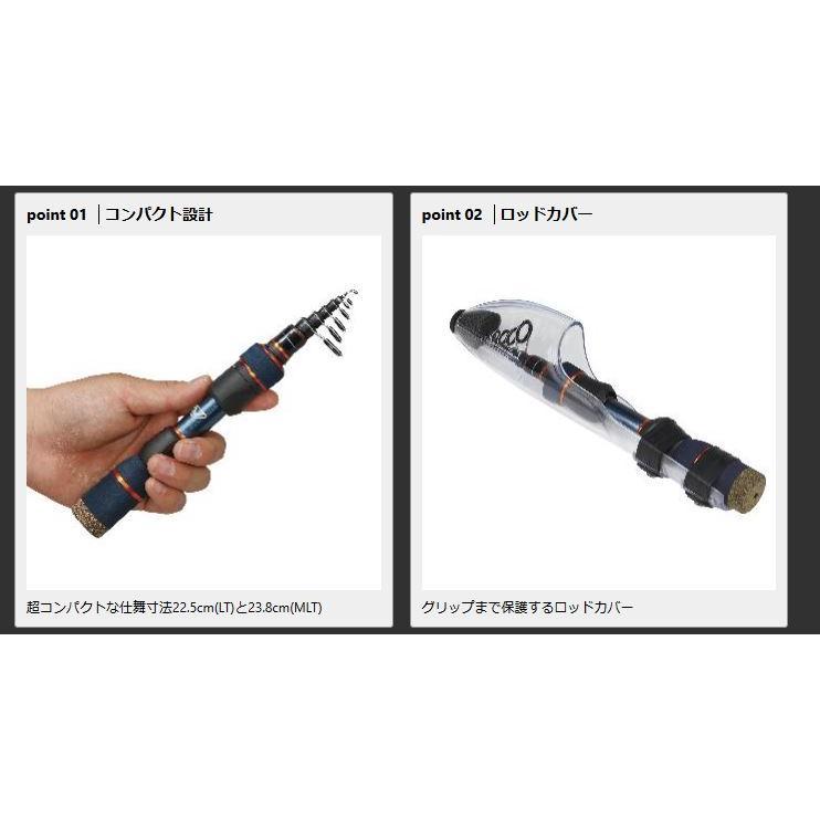 プロックス( PROX) VICEO テレショーティーSE TSHS55MLT 5.5ft 振出竿