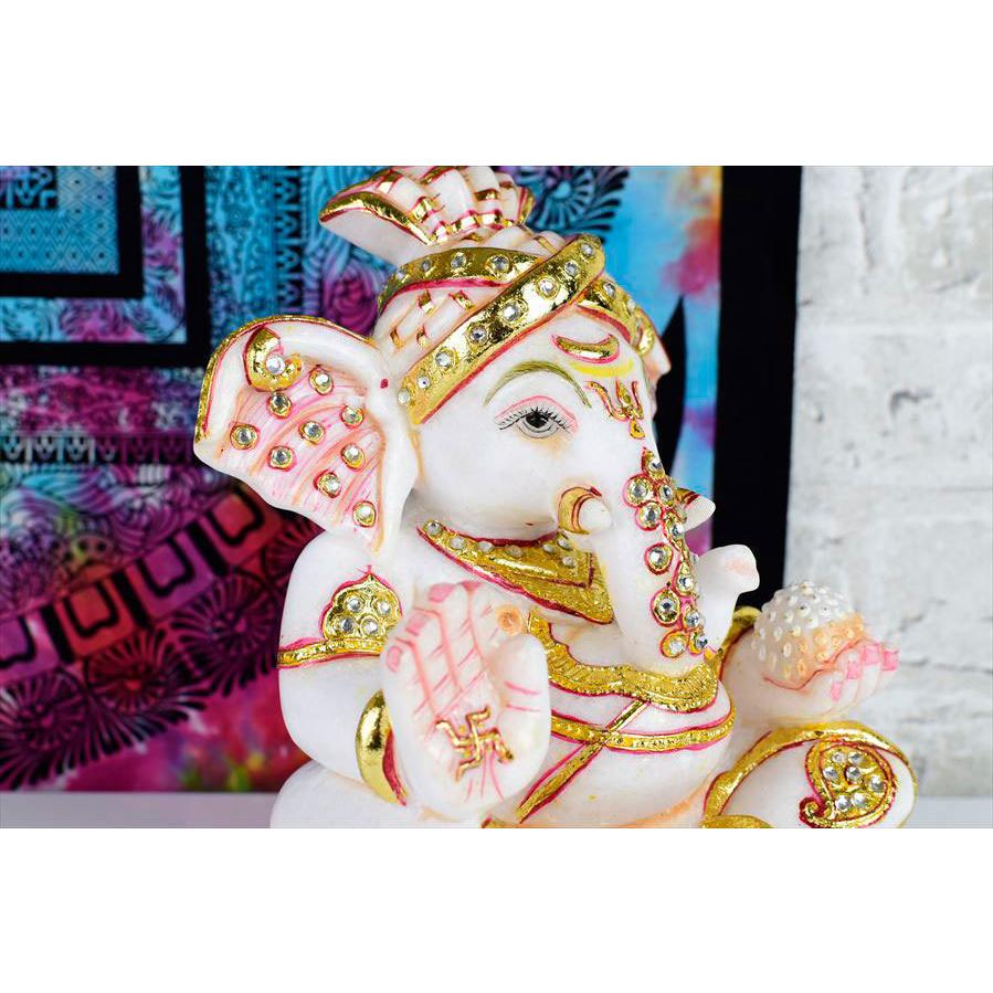 ガネーシャ 置物 (約4.78kg) 豪華絢爛 特級品 最高級エクストラ