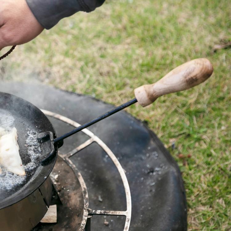 槙塚鉄工所]タキビズム ディッシュハンドル | フライパン キャンプ