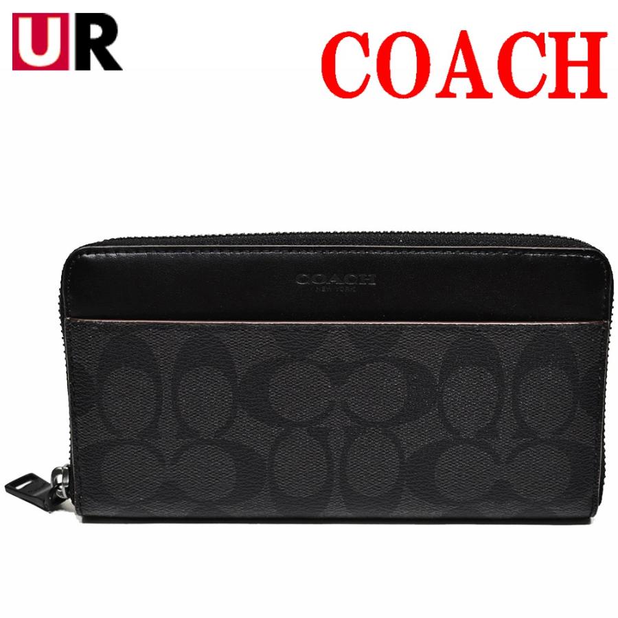 COACH（コーチ） 長財布 財布 メンズ レディース ラウンドファスナー