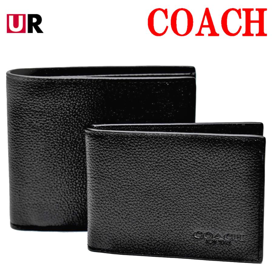 COACH（コーチ） 財布 メンズ 折り財布 二つ折り 二つ折り財布