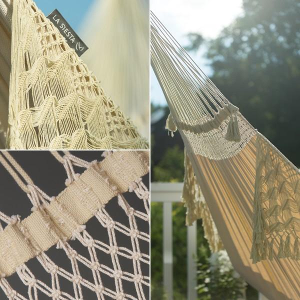 ハンモック おしゃれ ゴージャス フリンジ 高級 LA SIESTA