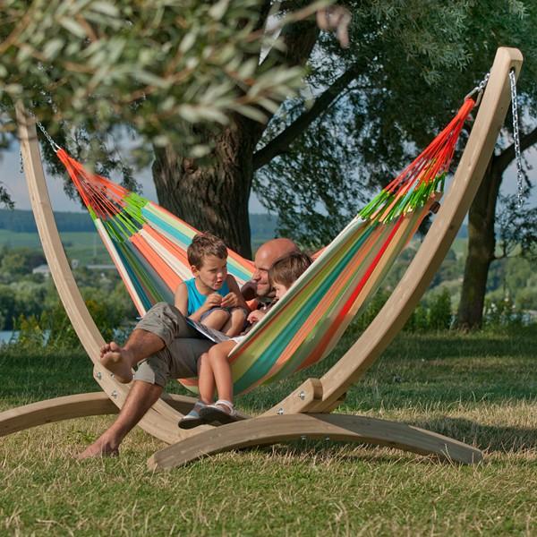 ハンモック 1人用 2人用 3人用 大きい LA SIESTA : うさぎ屋