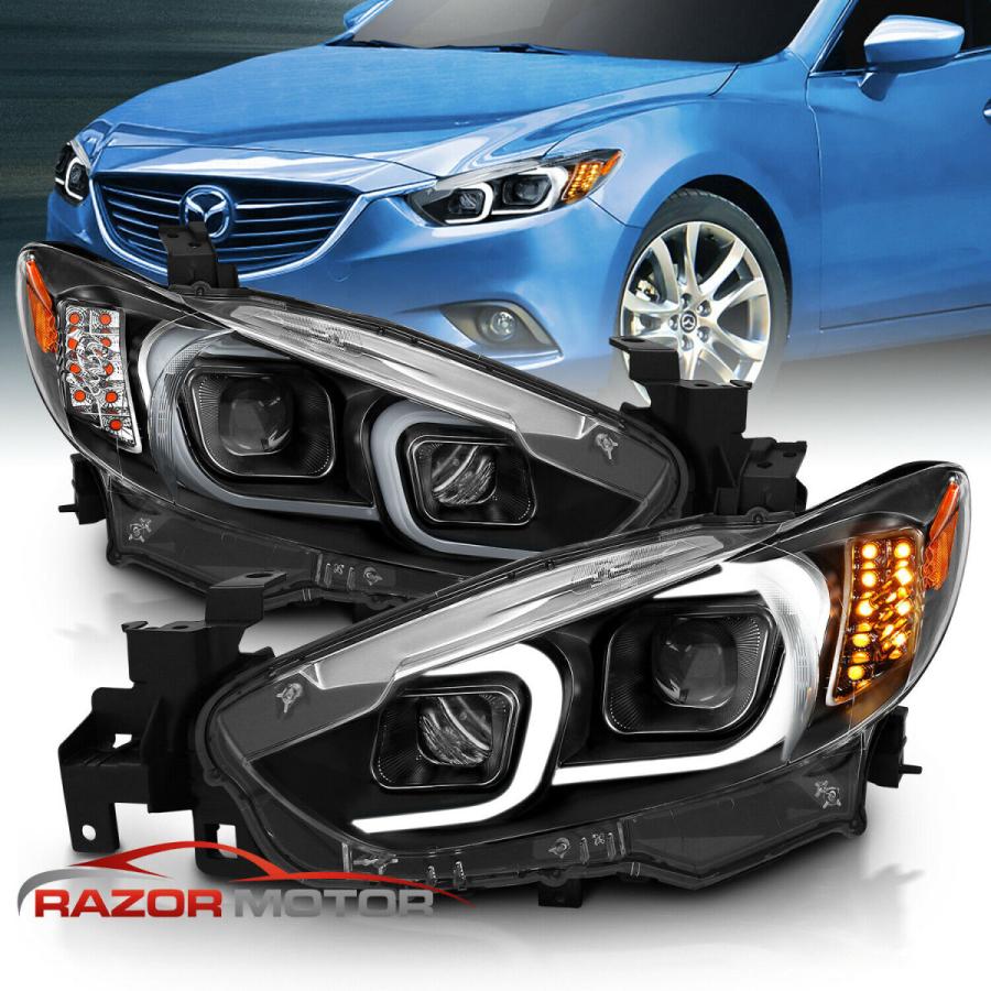 ヘッドライト 2014 2015 2016 2017マツダ6 / 2013-2016アテンザクロム