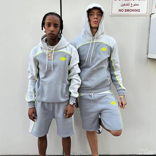 SYNA WORLD TEAM PIPE SHORT ショートパンツ 【LIGHT GREY