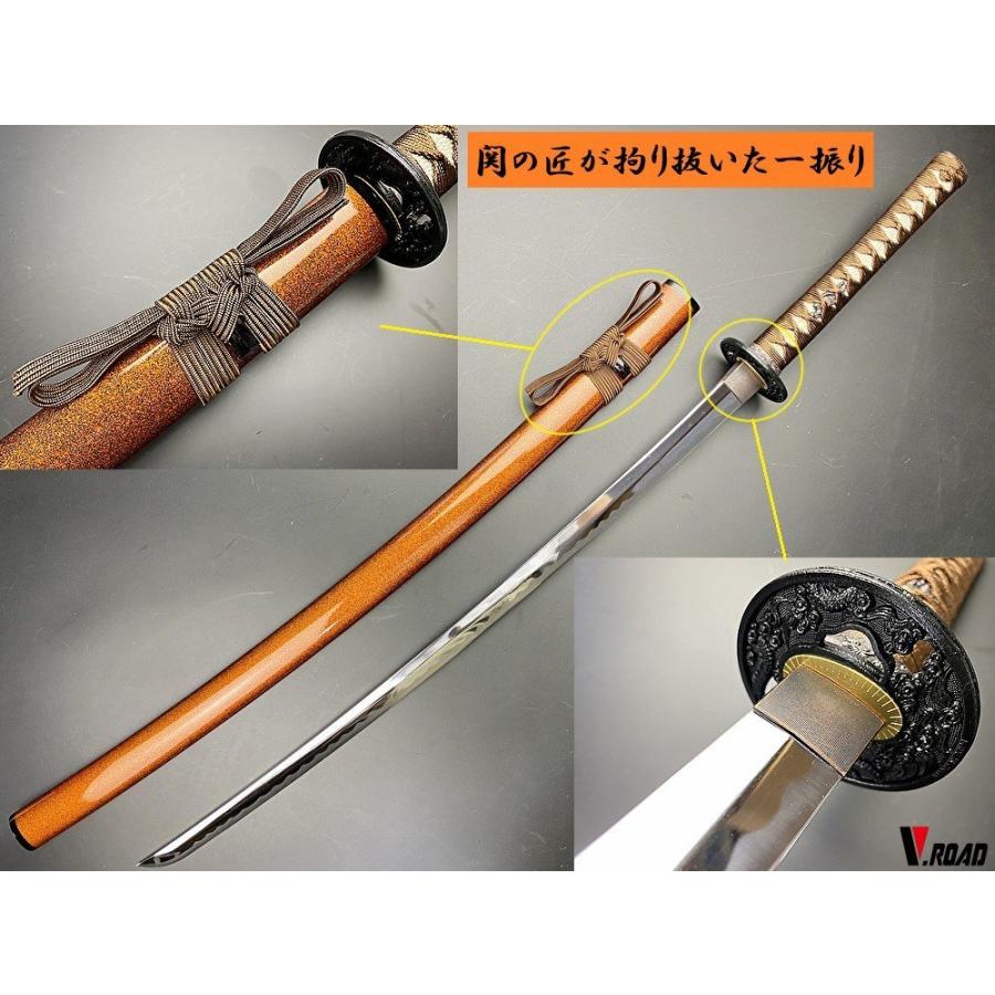 模造刀 金茶大刀 並刀身 上仕上げ SW-200LH : 岐阜関刃物工房V.ROAD