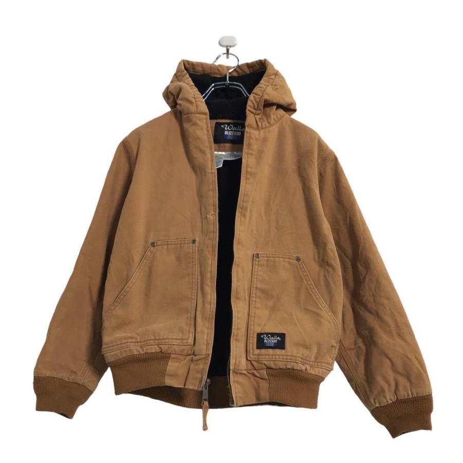 Walls アクティブ ジャケット キッズ L キャメル ダック地 ジップ