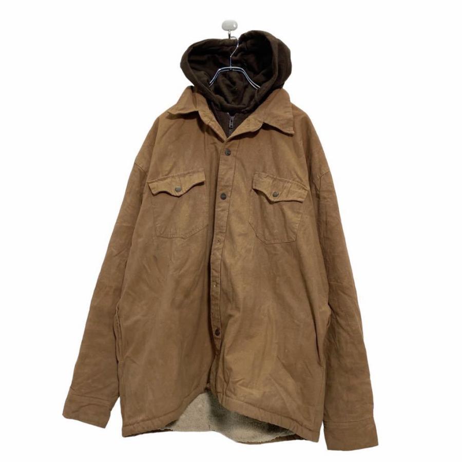 DAKOTA ワークジャケットXL ブラウン ダックジャケット パーカー 裏
