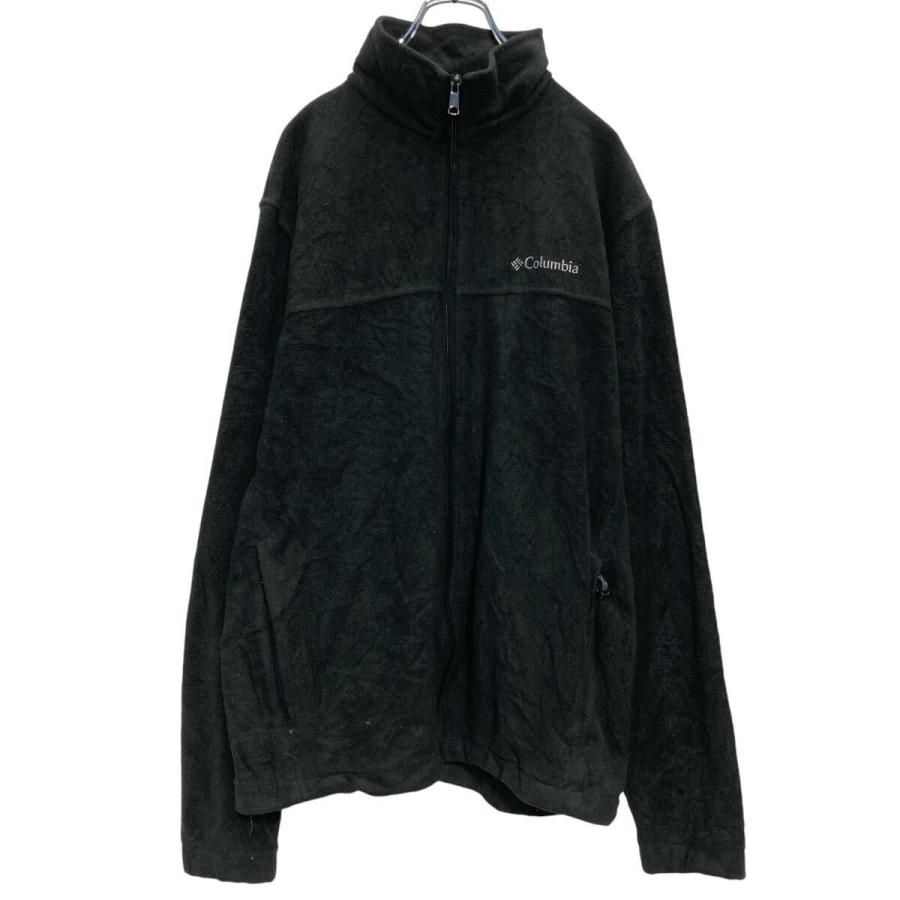 Columbia ジップアップ フリースジャケット L ブラック コロンビア