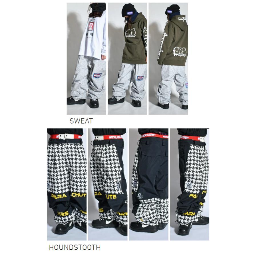 特典付き 24-25 MTN.ROCK STAR マウンテンロックスター PARACHUTE PANT