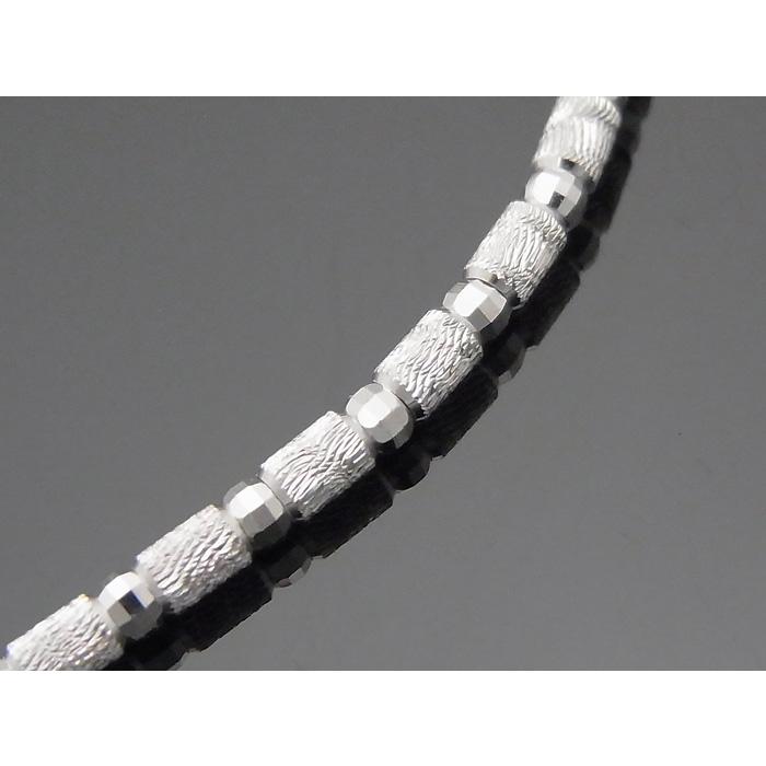 18k メンズ ホワイトゴールド ダイヤモンド カット デザイン