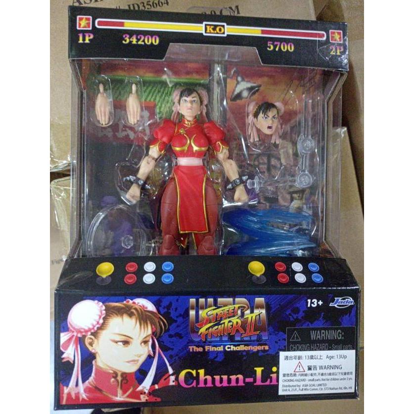 ストリートファイター2 春麗 チュンリー Chun Li 2Pカラー 赤 6