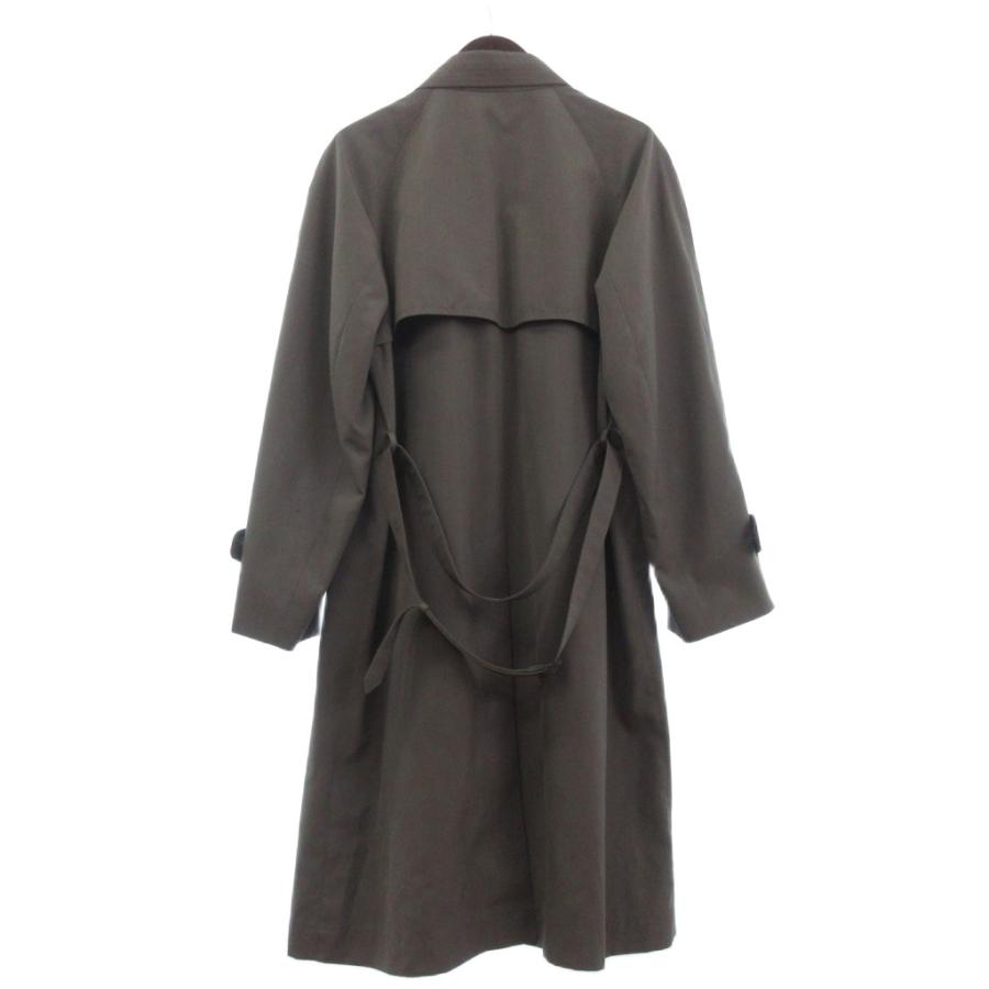 ランバン LANVIN ステンカラーコート ロング丈 長袖 総裏 C-0Y1002