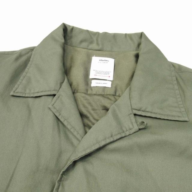美品 24ss ビズビム VISVIM CORNET DOWN SHIRT S/S 0124105011025