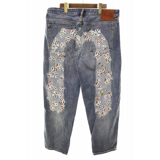 EVISU（エヴィス） × PALACE 24SS DICE DENIM JEAN SIZE 34×34