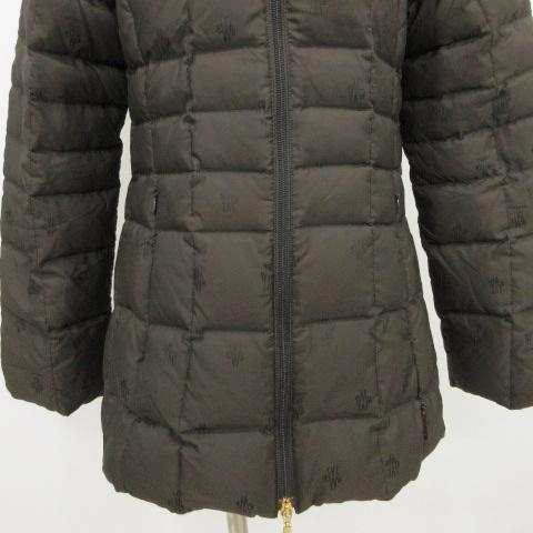 MONCLER（モンクレール） 茶タグ ダウンジャケット 総ロゴ アウター