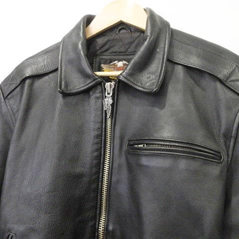 ハーレーダビッドソン 90年代 シングル ライダース ジャケット